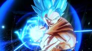 Goku Super Saiyan Azul (Dragon Ball XENOVERSE 2).