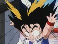 Goku attacked