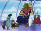 King Piccolo on Pilaf's airship in DBZ: Sagas