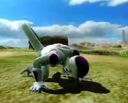 Frieza prepares Repeating Death Beams in Zenkai Battle Royale