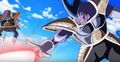 A Frieza Soldier fires an Energy Wave at Jaco in Resurrection ‘F’