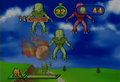 BTK1-103.png (456 KB) Saibamen in a mini game in Battle Taikan Kamehameha