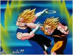 Son Goku Supersaiyano 2 vs. Majin Vegeta | Dragon Ball Wiki Hispano | Fandom Son Goku Supersaiyano 2 vs. Majin Vegeta | Dragon Ball Wiki Hispano | Fandom