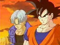 Future Trunks and Goku