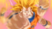 Goku ataca a Beerus