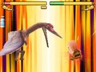 Krillin fighting the Quetzalcoatlus