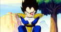 Vegeta says "time's up"