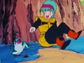 Grenouille Ginyû et Bulma.