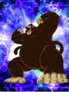 Dokkan Battle Full-On Strike Goku (Youth) (Great Ape) card (Great Ape Mode)