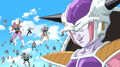 Frieza & his 1000 soldiers army, Resurrection 'F' caption