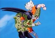 Final Fuerte de Goku a Cell.