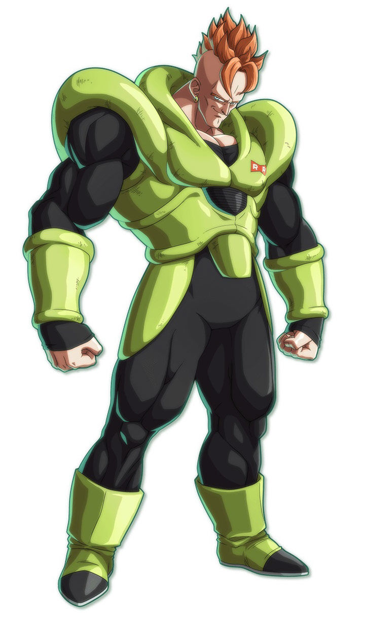 Android 16 - Fight Profile - Dragon Ball Guru