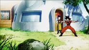 Goku training in the 2nd opening of Dragon Ball Super