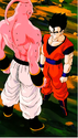 Gohan preparing to fight Super Buu