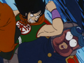 Yamcha comes to Goku's aid