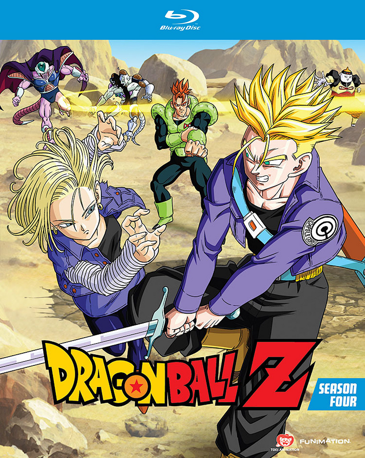 DragonBall Z Season 4 Four 6 DVD Dragon Ball Set 32 Episodes 108-139