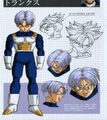 Future Trunks concept art for Plan to Eradicate the Super Saiyans