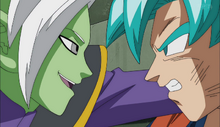 Goku et Zamasu futur