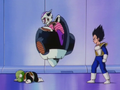 Frieza in his hover pod (flashback)