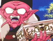 Hoi segurando a caixinha de música que contém Tapion