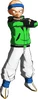Kagyu wearing his Dragon Ball Heroes uniform from World Mission
