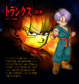 Kid Trunks, a 1/2 Saiyan, in Budokai Tenkaichi 3