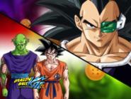 Goku y Piccolo pronto para luchar contra Raditz