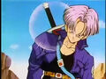 Future Trunks gets his sword back