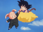 Goku catches Oolong