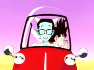 Goku en carrito de Oni