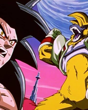 Son Goku Supersaiyano 4 Vs Baby Mono Gigantesco Dorado Dragon Ball Wiki Hispano Fandom Goku ozaru dorado vs baby vegeta. vs baby mono gigantesco dorado