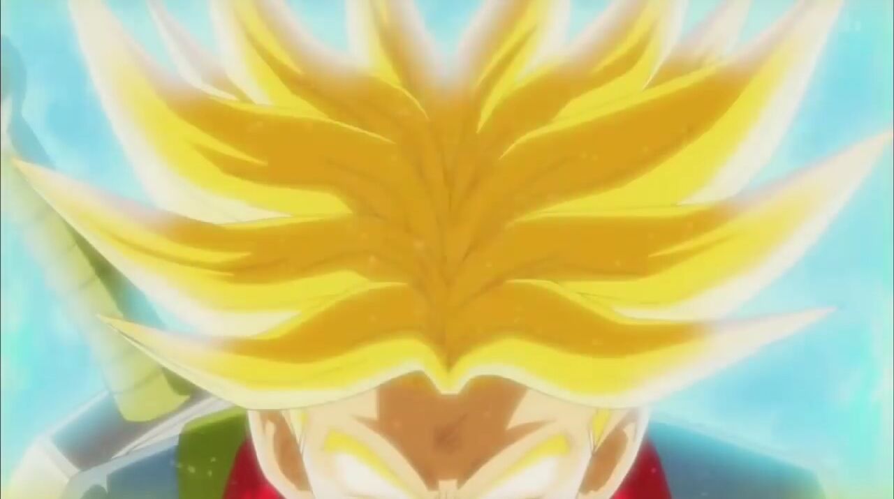 Future Trunks Goes Super Saiyan Rage #trunks #futuretrunks