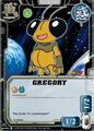 A Gregory card in the Bandai CCG