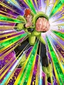 Newly Acquired Chance Android #16 card depicting Android 16 with Capsule Corp. logo in Dokkan Battle