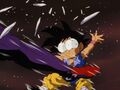 Ledgic kicking Goku