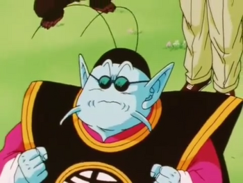 King Kai locating the Namekians