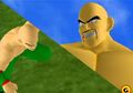 Tien Shinhan and Nappa about to face off