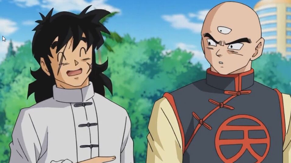 the wiki says yamcha is 6'0 150lbs but hes lying bc if he were really 6'0  he'd be AT LEAST 185lbs w that physique : r/Dragonballsuper