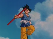A última cena de Goku