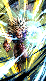 DB Legends Super Saiyan Future Trunks (Teen)(DBL36-02S) Shining Blow (Special Move Arts - Character Illustration)