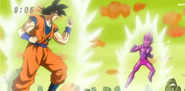 Goku VS Vegeta Falso