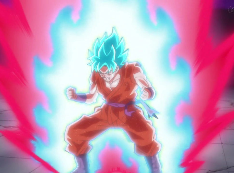 COMO DESENHAR Goku Super Saiyan Blue Kaioken x10