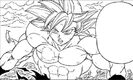 UI Goku manga shirtless