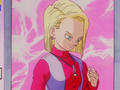 Future Android 18 trying on different clothes
