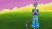 Beerus esperando a Goku