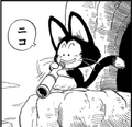 Puar's first appearance in the manga.