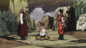 Gohan encounters Tien and Master Roshi.