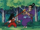 Goku fights Ninja Murasaki with his Power Pole