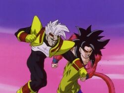 Son Goku Supersaiyano 4 vs. Super Baby 2 | Dragon Ball Wiki Hispano | Fandom