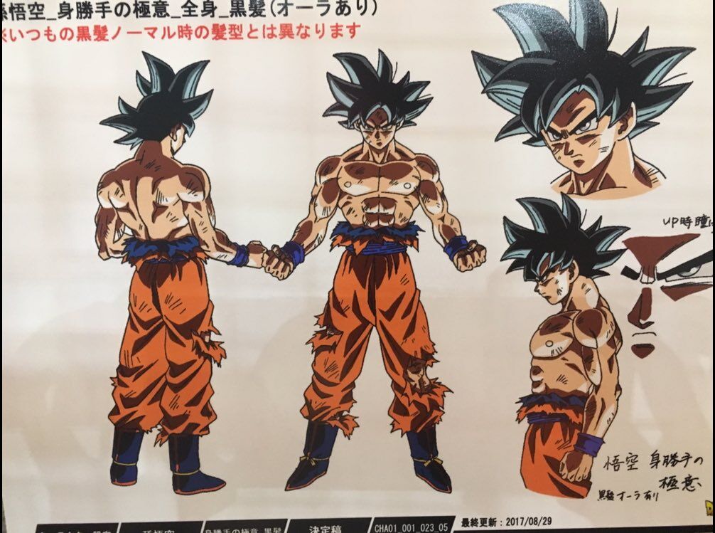 UG DRAGONBALL SON GOKU AUTONOMOUS ULTRA INSTINCT Sign